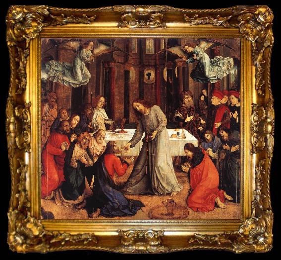 framed  JOOS van Wassenhove The Institution of the Eucharist s, ta009-2